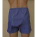 Dark Blue Boxer with thin white lines